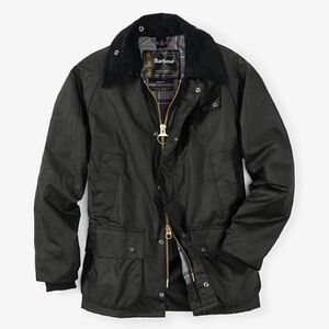 Barbour Bedale Men's Black Jacket Size 44 New